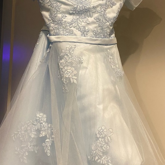 Dresses & Skirts - Womens, asymmetrical homecoming dress, size 2.